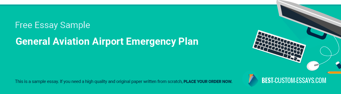 Free «General Aviation Airport Emergency Plan» Essay Sample